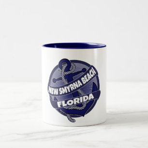 New Smyrna Beach Florida Anker wirbelnde Tasse