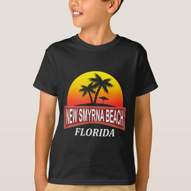 New Smyrna Beach Florida - Beach Vacation -  T-Shirt (Vorderseite)