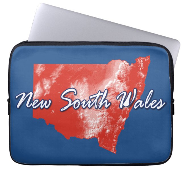 New South Wales Laptopschutzhülle (Vorderseite)