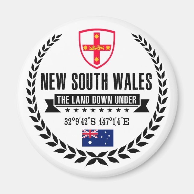 New South Wales Magnet (Vorne)