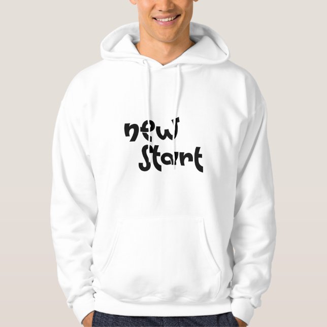 new start b hoodie (Vorderseite)