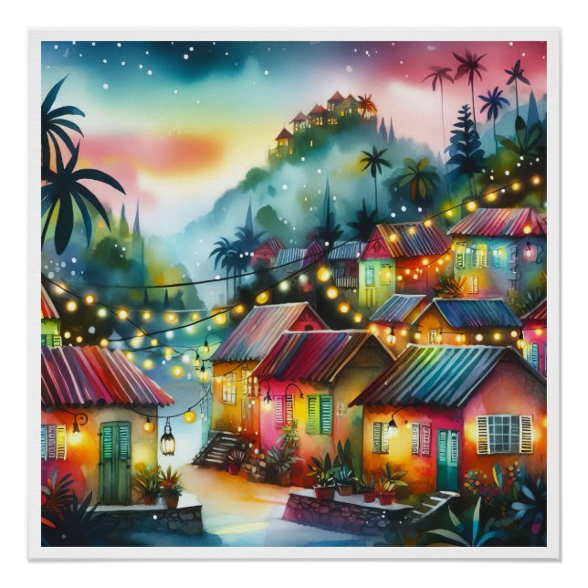 NEW Unique HAITI, Aruba, Antigua Poster (Vorderseite)