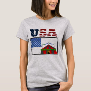 New USA Flag T - Shirt