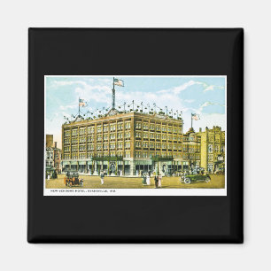 New Vendome Hotel, Evansville, Inidana Magnet