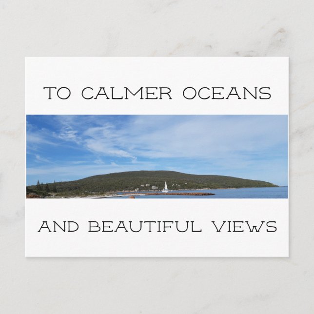 New Views Moving Postkarte (Vorderseite)