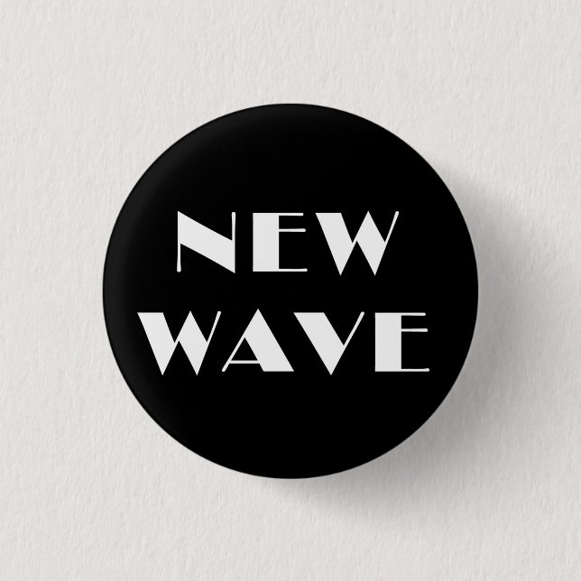 New Wave Button (Vorderseite)