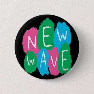 New Wave Graffiti Button