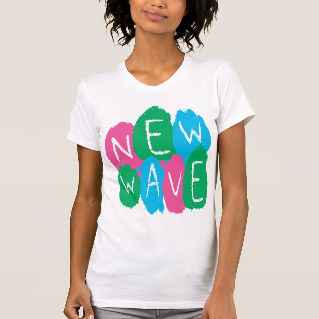 New Wave Graffiti Paint T-Shirt (Vorderseite)