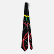 New Wave Rock Color Neck Tie