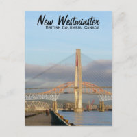 New Westminster Quay Boardwalk und Hafen