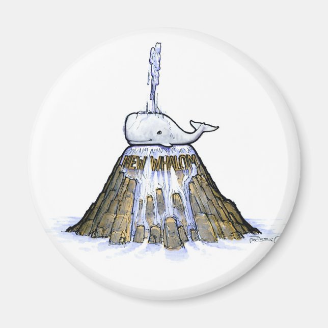 New Whalom Fotain Magnet (Vorne)