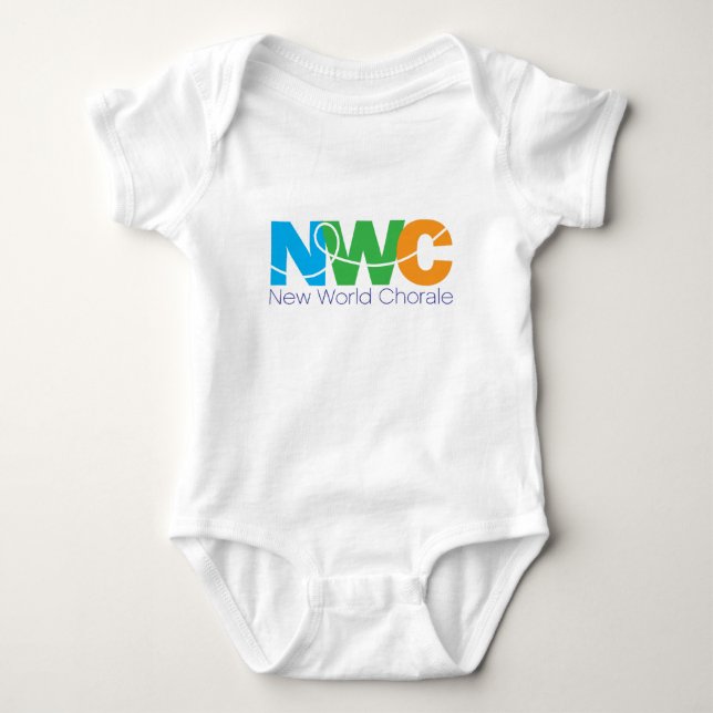 New World Chorale Baby Body Anzug Strampler (Vorderseite)