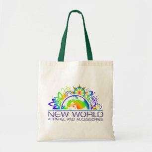 New World Logo Tragetasche