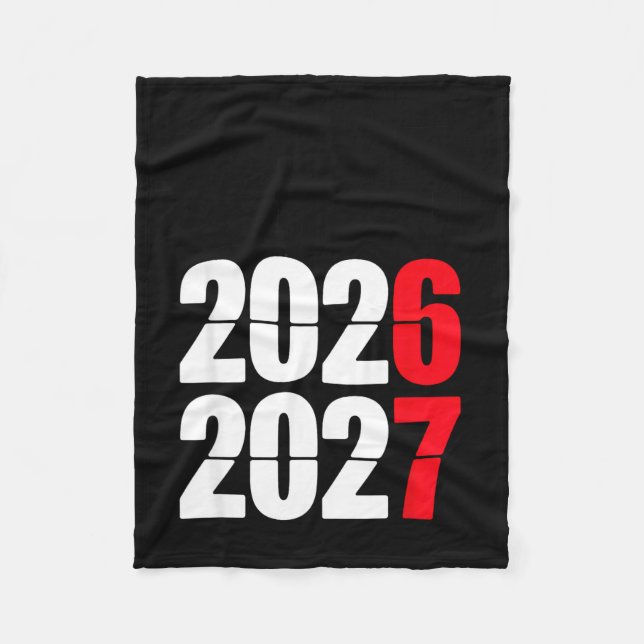 New Year 2026 67 Meme Six Seven Gen Alpha Slang  Fleecedecke (Vorderseite)