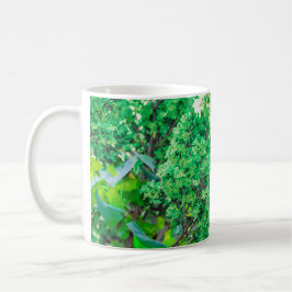 New Year 2026 Coffee Mug with Nature Forest Design Kaffeetasse