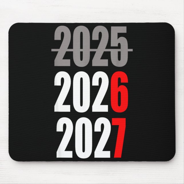 New Year 2026 Funny 67 New Year's Eve Party  Mousepad (Vorne)