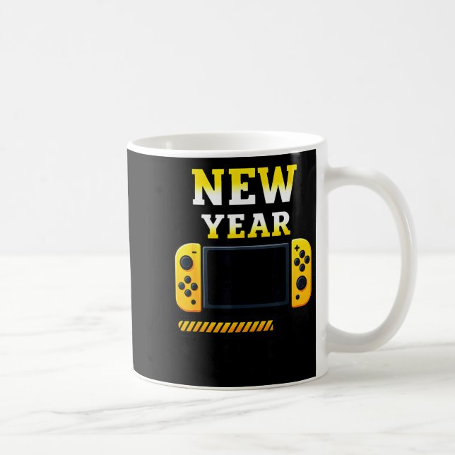 New Year 2026 Loading Gaming Controller New Years  Kaffeetasse (Rechts)