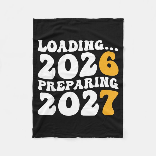 New Year 2026 Shirt Funny 67 Meme Six Seven  Fleecedecke (Vorderseite)
