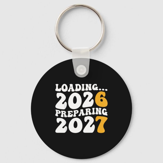 New Year 2026 Shirt Funny 67 Meme Six Seven  Schlüsselanhänger (Vorderseite)