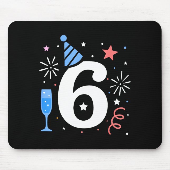 New Year 2026 Shirts 67 Meme  Mousepad (Vorne)