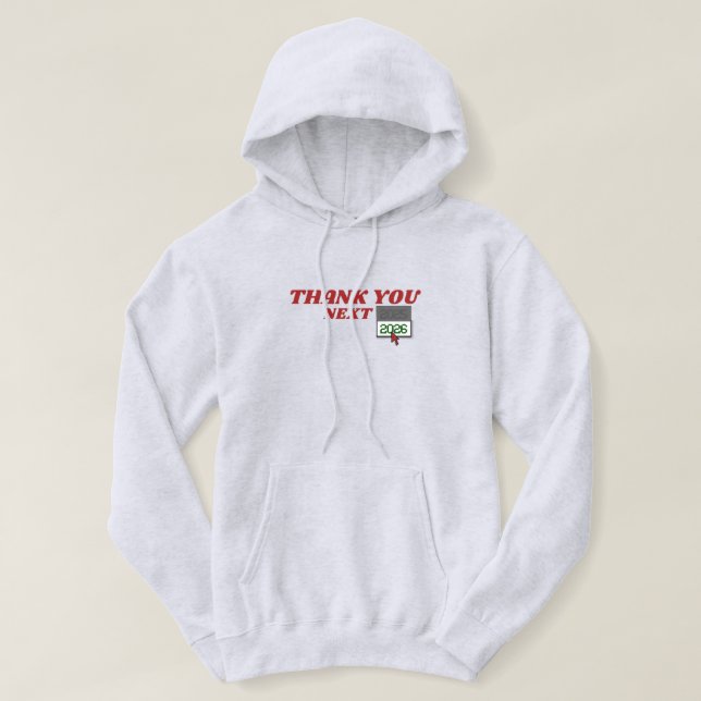 NEW YEAR 2026 THEME HOODIE (Design vorne)