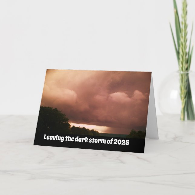 NEW YEAR card Feiertagskarte (Vorderseite)