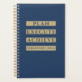 New Year Goal Planner | Personalized Notebook Planer