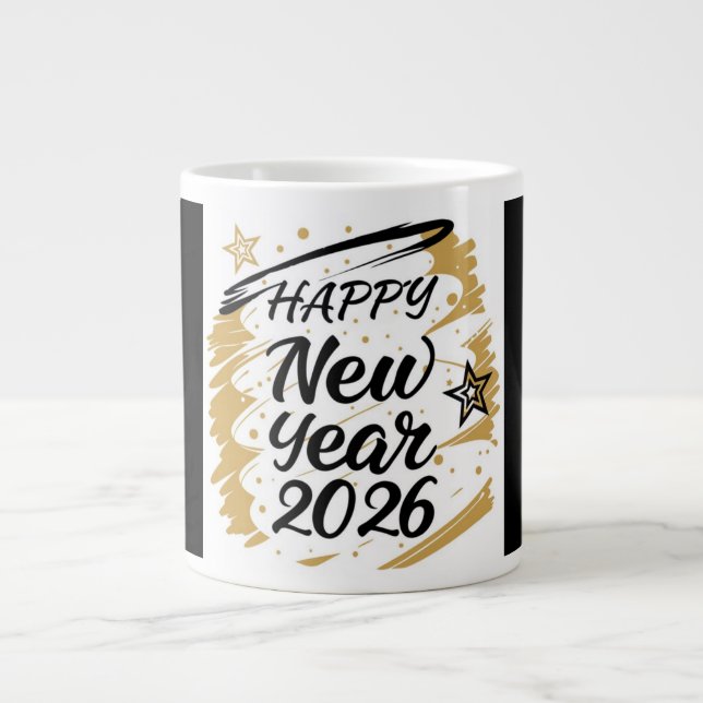 New year mug Jumbo-Tasse (Vorderseite)