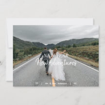 New Year New Adventures | Newlywed Photo Flat
