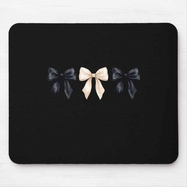 New Year New Beginnings Same Amazing God Coquette  Mousepad (Vorne)