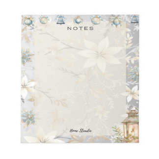 New Year, New Notes Blank Notepad Notizblock