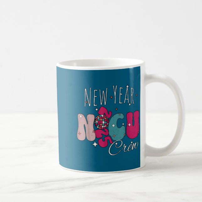 New Year Nicu Nurse Crew Celebration Uni-adults -  Kaffeetasse (Rechts)