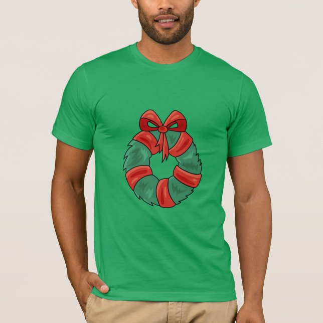 New Year Wreath T-Shirt (Vorderseite)