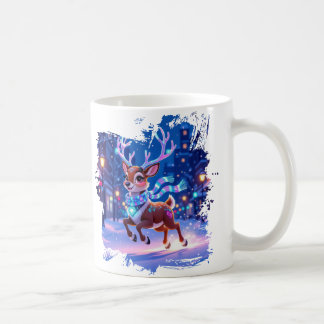 New Year's deer Kaffeetasse