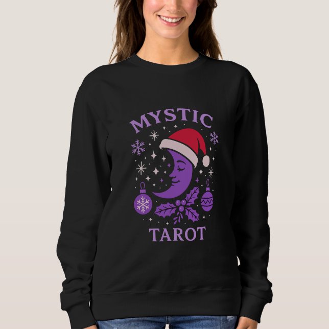 New Year's divination, mystical tarot cards Sweatshirt (Vorderseite)