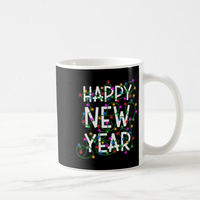 New Year's Eve 2026 Family Happy New Year Happy Ch Kaffeetasse (Rechts)