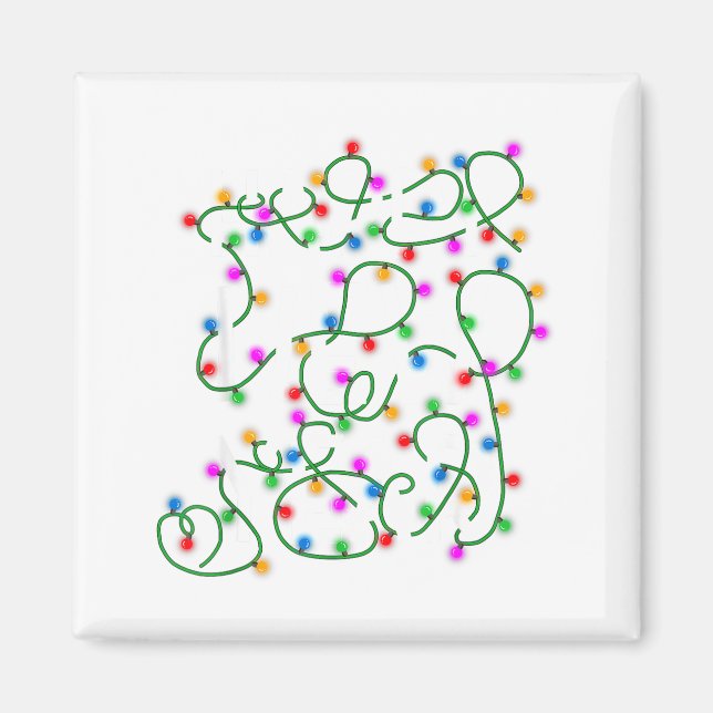 New Year's Eve 2026 Family Happy New Year Happy Ch Magnet (Vorne)