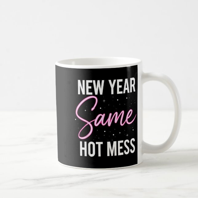 New Years Eve Outfits Women, Funny New Year Same M Kaffeetasse (Rechts)