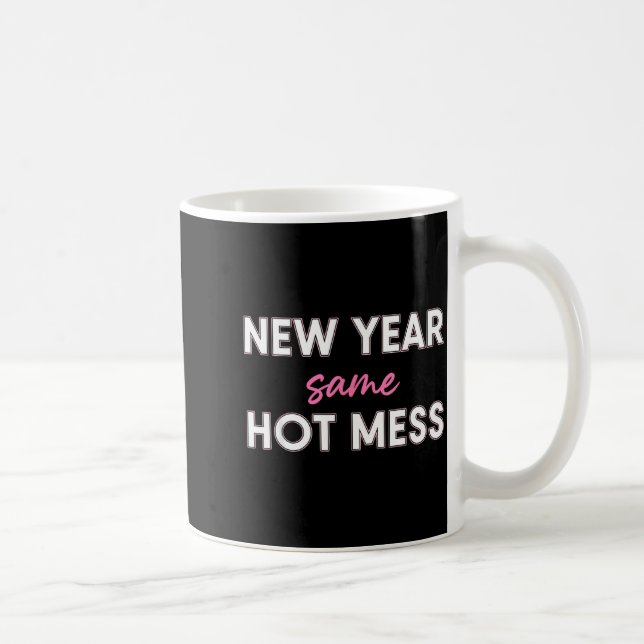 New Years Eve Outfits Women, Funny New Year Same M Kaffeetasse (Rechts)