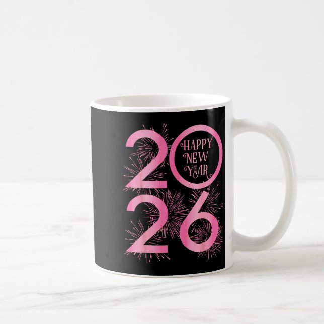 New Years Eve Party Supplies 2026 Happy New Year F Kaffeetasse (Rechts)