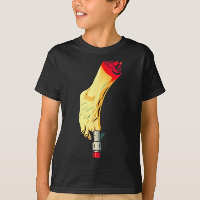 New Years Missile Toe Funny Mistletoe Holiday  T-Shirt (Vorderseite)