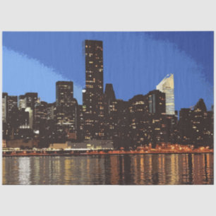 New York 2001 Seidenpapier