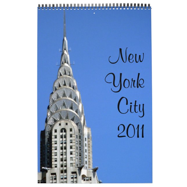 New York 2011 15-Monats-Singleseitenkalender Kalender (Titelbild)
