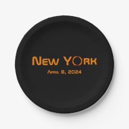 New York 2024 Total Solar Eclipse Pappteller