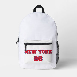 New York 26 Sports Identity Tote - Premium Print Bedruckter Rucksack