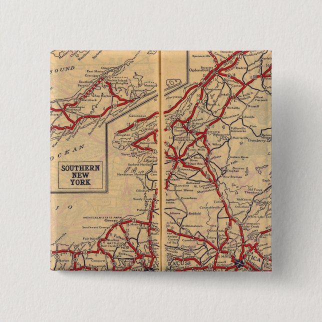 New York 28 Button (Vorderseite)