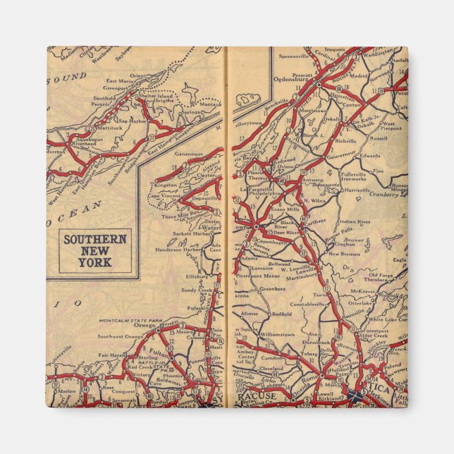 New York 28 Magnet (Vorne)