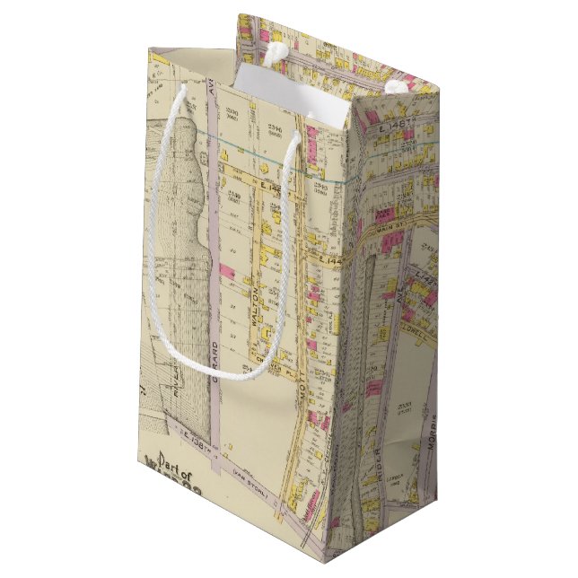 New York 32 Kleine Geschenktüte (Rückseite Schrägansicht)