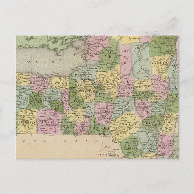 New York 3 Postkarte (Vorderseite)