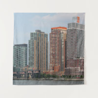 NEW YORK - 5. JULI 2015: Long Island City Wasserfi